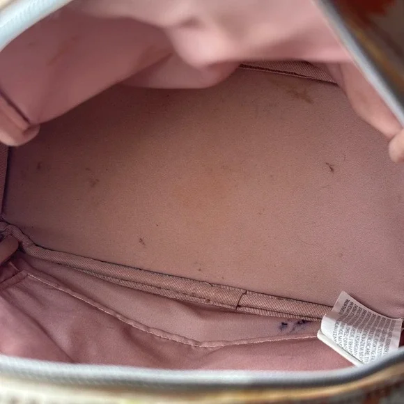 Loungefly Pokemon Eevee Mini Backpack Cream Floral Allover Print Bag FLAW - Picture 11 of 13